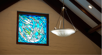 window in chapel