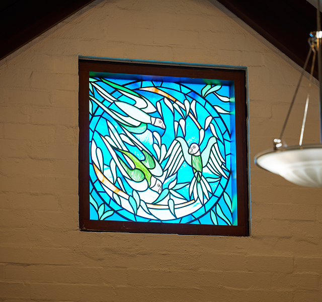 window in chapel